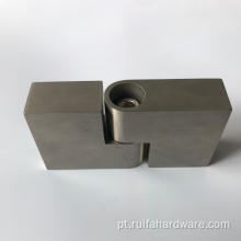 Conector de tubo de retângulo de aço inoxidável ajustável